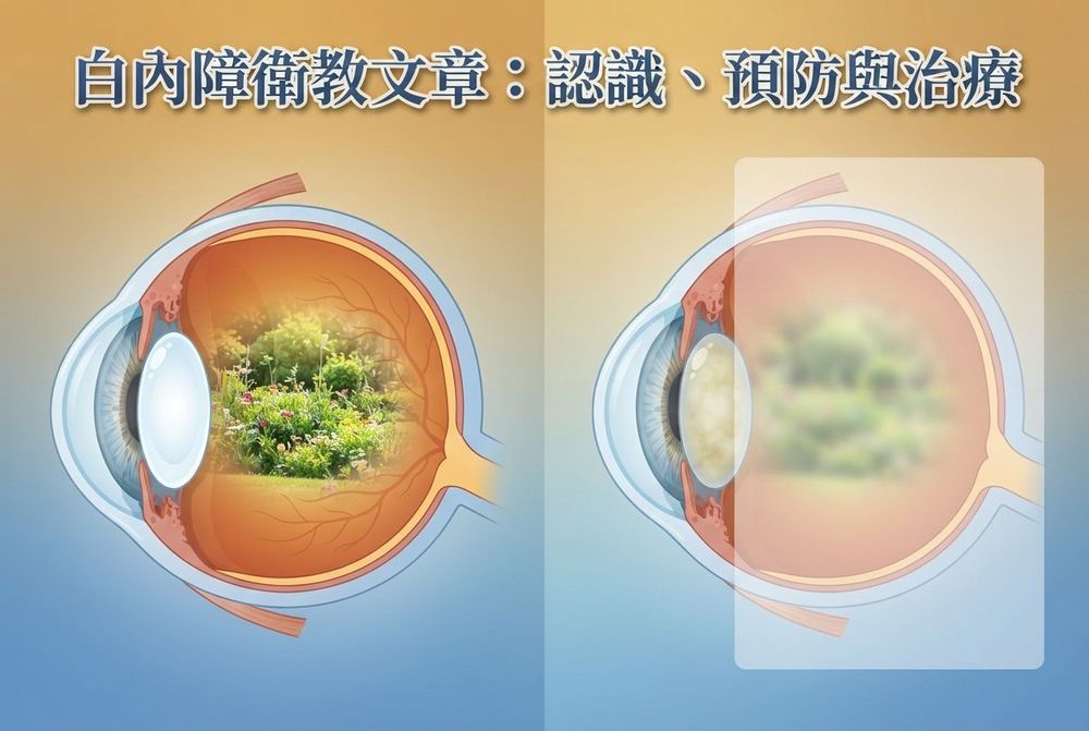 白內障衛教文章：認識、預防與治療