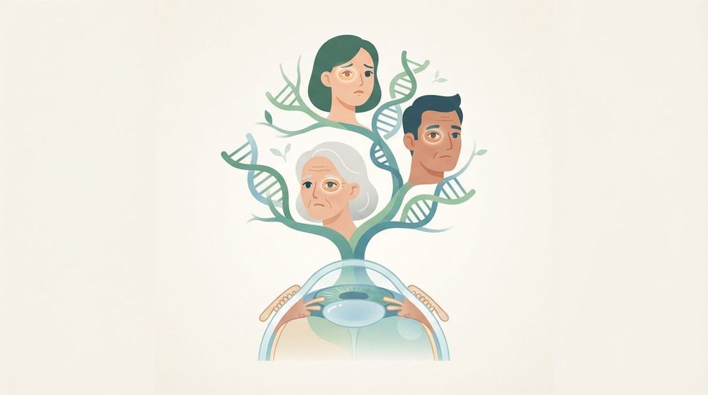 遺傳因素與體質：你的乾眼症，從爸媽那裡繼承了多少？