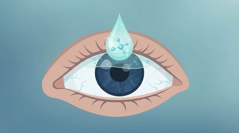 含玻尿酸的人工淚液