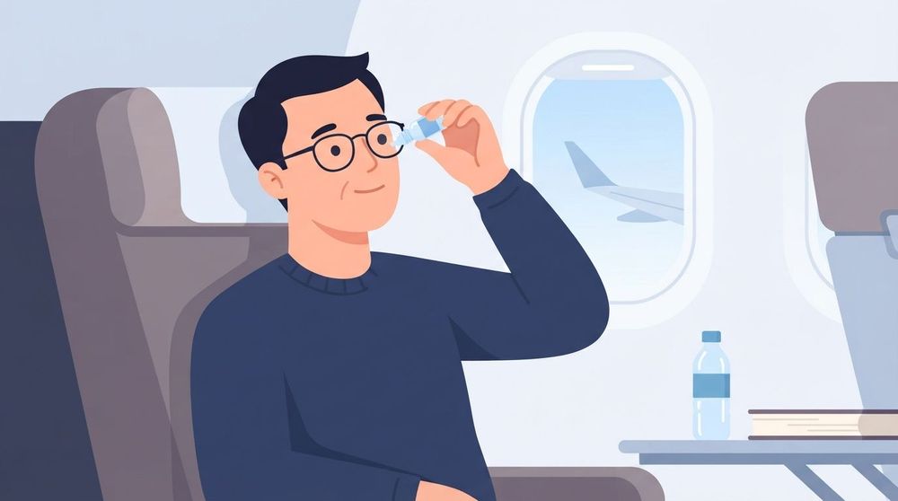 旅行時的乾眼症照護